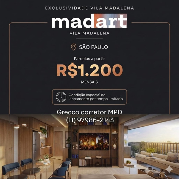 Madart *200 metros do metrô Vila Madalena